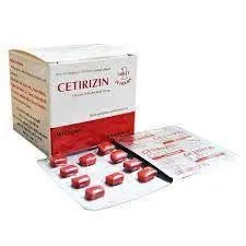 Cetirizine 10mg đỏ Thành Nam (H/100v) – Giải pháp dịu nhẹ cho viêm mũi dị ứng & mày đay